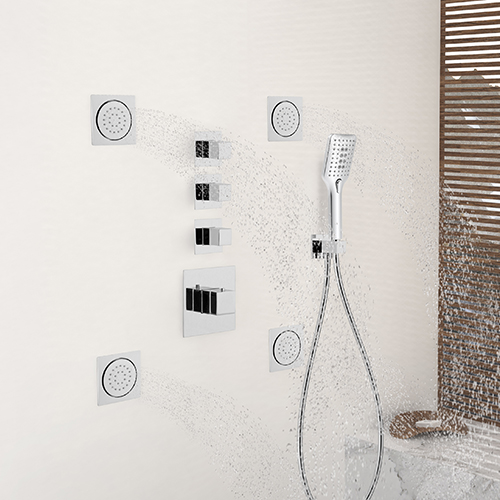 Bodysprays, jets and tub spouts