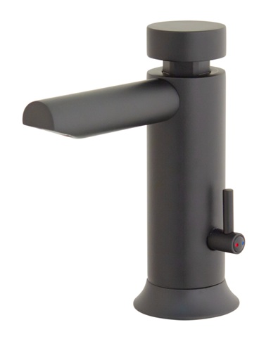 Self closing mixer lavatory