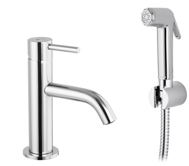 MITIGEUR LAVABO +FONCT.DOUCHE CÉRAMIQ.