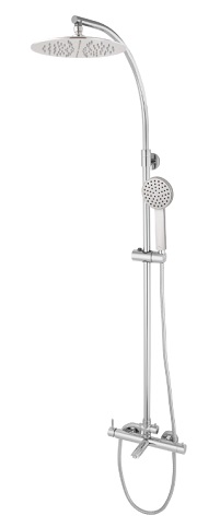 Columna bañera tubo ajustable ceramico