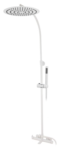 Columna bañera tubo ajustable ceramico