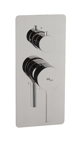 Trim single lever shower solid