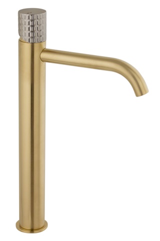 S. lever lav. high spout 13\