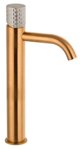 Mon. lavabo alto 28cm caño 10cm cartucho