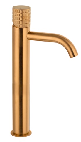 Mon. lavabo alto 28cm caño 10cm cartucho