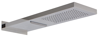 Two function rain and waterfall shower