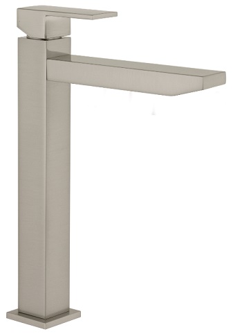 S. lever lav. high spout 17 cm. ceramic