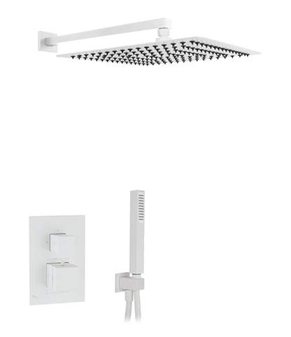 Shower set 2 ways rough-in val. thermost