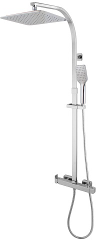 Ensemble douche télescopique ceramiq.