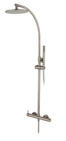 Columna extensible tubo redondo ceramico