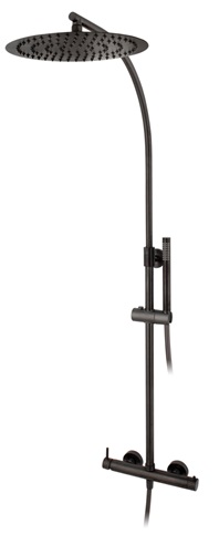 Columna extensible tubo redondo ceramico