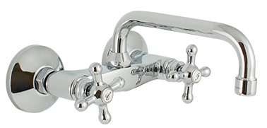Bateria fregadero 155mm.3/4-1/2 ceramico