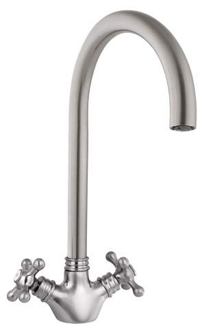 Single lever tube spout closing