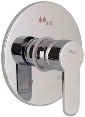 MITIGUER DOUCHE ENCASTRABLE 1/2 CÉRAMIQ.