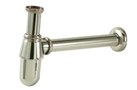 Siphon lavabo bouteille laiton 1\