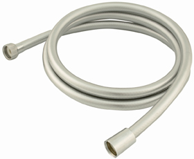 Flexo ducha pvc gris 1,7 m. cónico