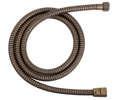 Flexo ducha laton 1,50 m. cónico