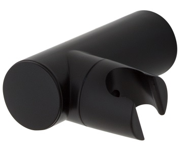 Soporte pared minimalista abs, negro mat