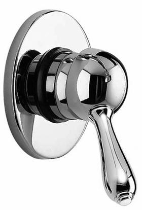 Single lever shower to build ceramic