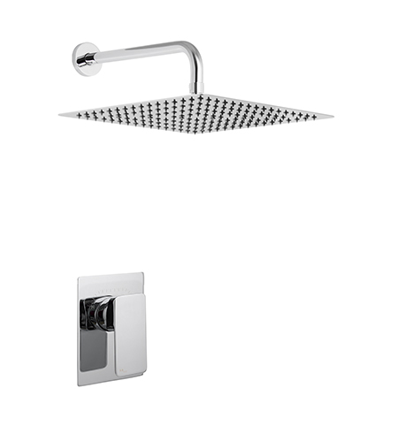 Shower set 1 way rough-in valve p.balanc