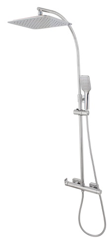 Ensemble douche télescopique ceramiq.