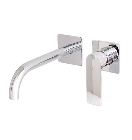 Single lever lav. build in wall energy