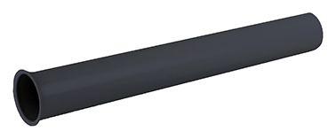 Tube laiton avec rebord ø32 x 400 mm