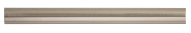 Tube laiton ø 32x400 mm inox brosse pvd