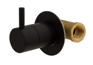 Robinet d\'arrêt encastrable 1/2 tête