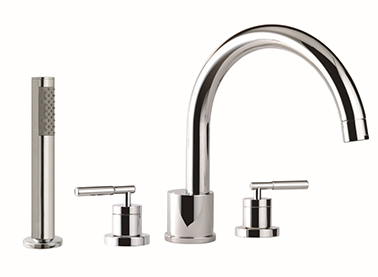 Set bath shower tabletop closing