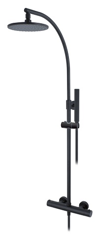 Columna extensible tubo redondo termost.