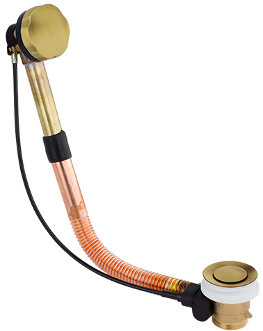 Desagüe automatico bañera laton 45-55 cm