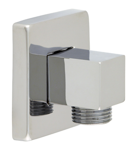 Square wall water outlet male 1/2\