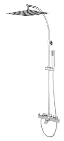 Ensemble bain douche télescop céramiq.