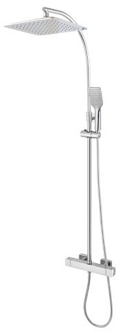 ENSEMBLE DOUCHE HAUT TÉLESCOP. THERMOST