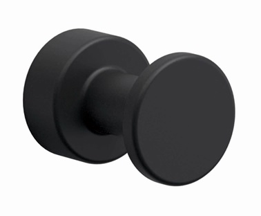 Robe hook mini model matt black