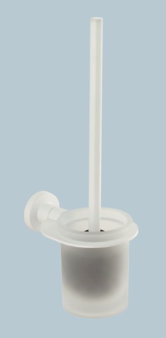 Porte balai modele mini, blanc mat