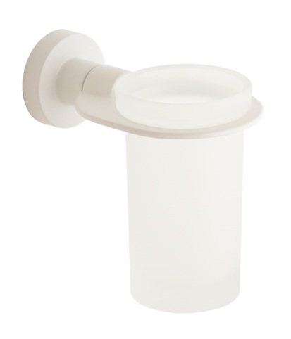 Wall cup holder mini model, matt white