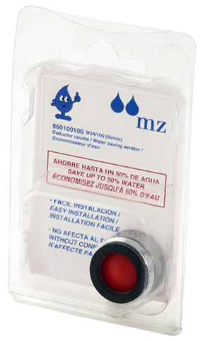 Blister limiteur debit robinet 6 l/m