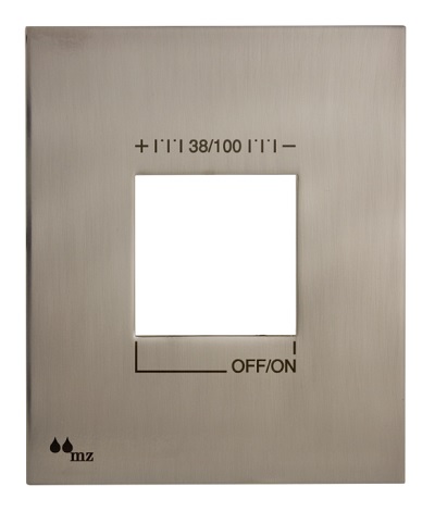 Plafon ducha 145x120mm emp.termosta