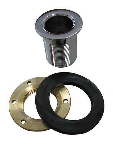 Complete hand-shower holder with nut