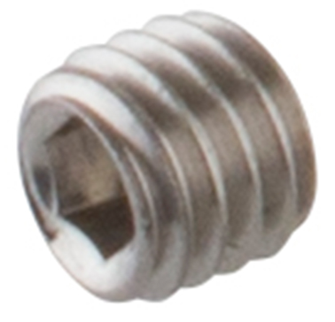 Inox male screw m5x6