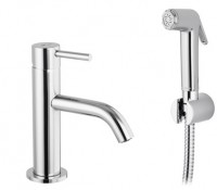 LAVATORY FAUCET WITH SHOWER FUN CERAMIC