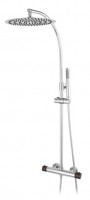 SHOWER MIXER, COLUMN ROUND THERMOST
