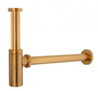 SIPHON LAVABO MINIMALISTE LAITON 1