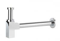 SIPHON LAVABO CARRÉE LAITON 1