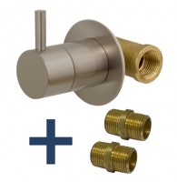 ROBINET D\'ARRÊT ENCASTRABLE 1/2 TÊTE