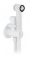 ROBINET+SUPPORT DOUCHETTE WC CÉRAMIQ.