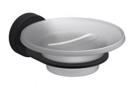 WALL SOAP DISH MINI MODEL, MATT BLACK