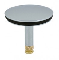 BUTTON FOR BATH BRASS, CHROME